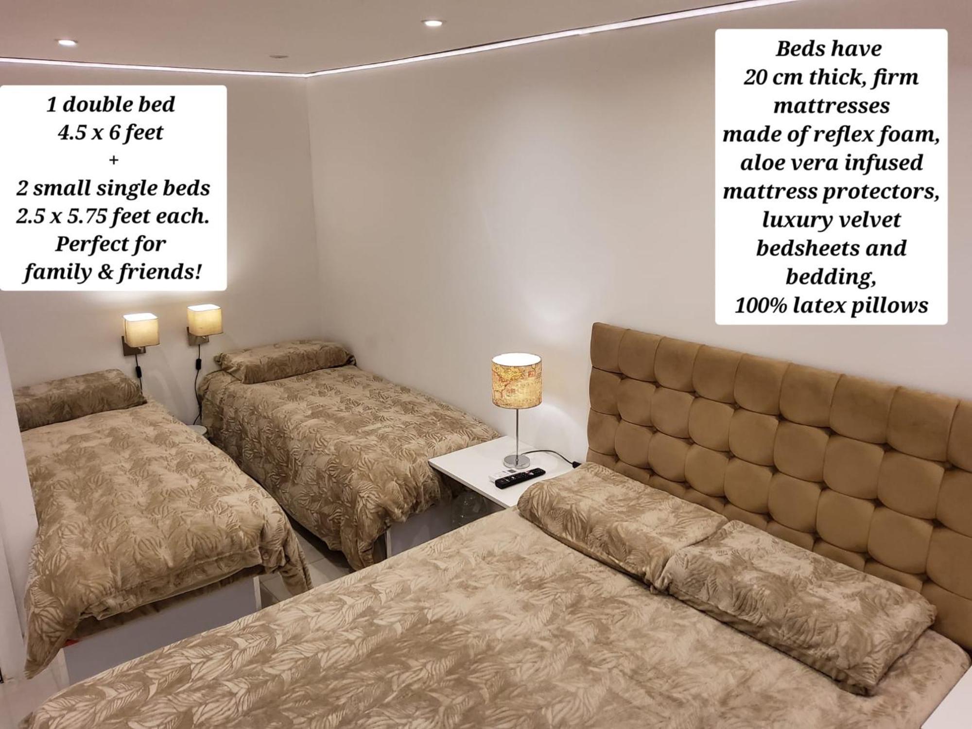 Air Conditioned Modern Double Bed Room With Private Attached Bathroom - Free Parking - Near London Heathrow Airport & Southall Broadway Exterior foto